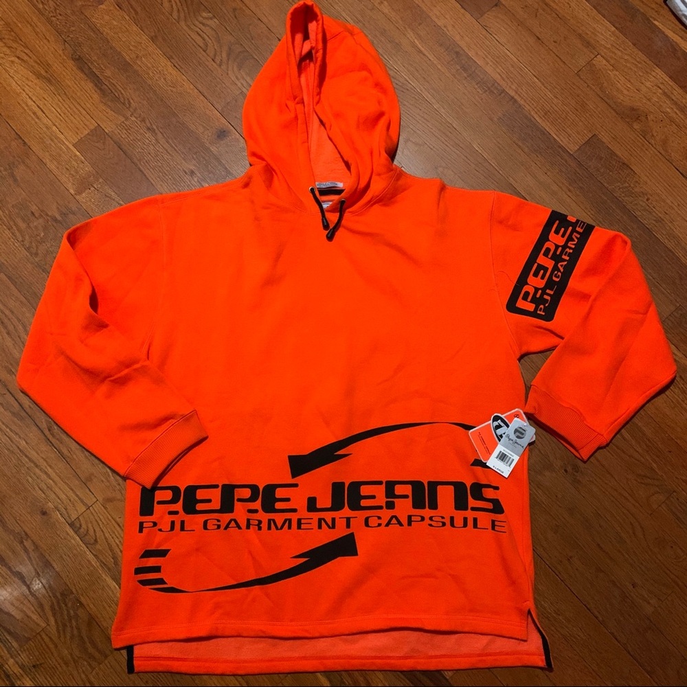 NWT VINTAGE PEPE JEANS HOODIE 90s